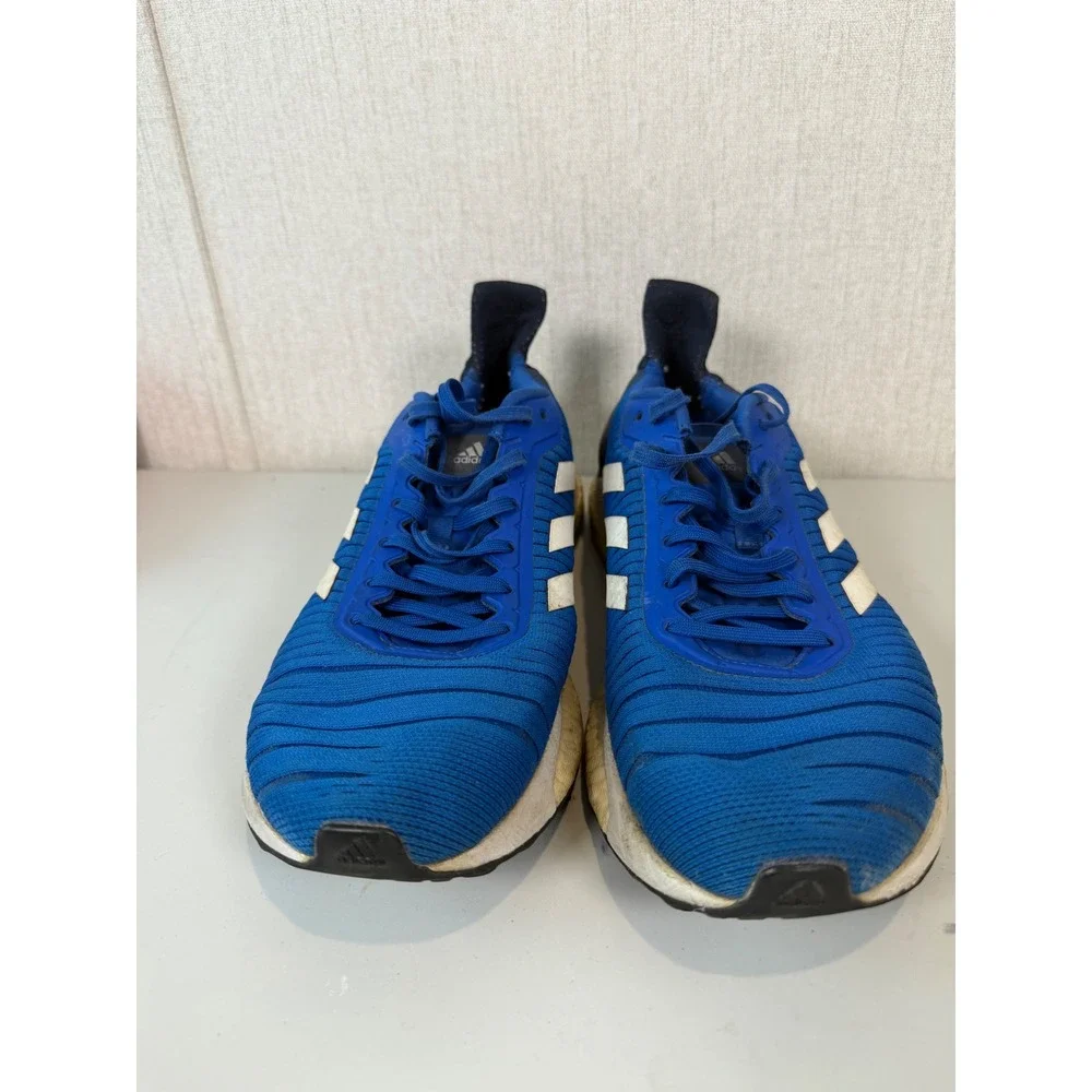 Adidas Men's Continental Boost Solar Glide, Blue and‎ White, Size 9